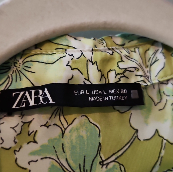 ZARA PAISLEY BLOUSE - Picture 5 of 8